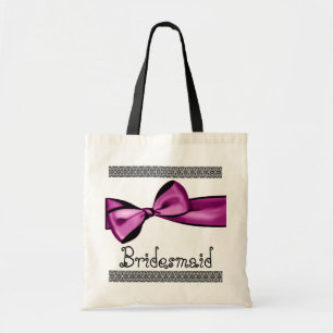 Sac de demoiselle d'honneur - arc et dentelle