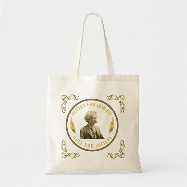 Sac de devis Mark Twain (Devant)