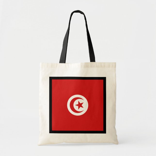 Sac de drapeau de la Tunisie (Devant)