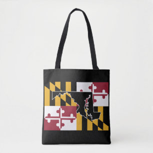 Sac de drapeau/état du Maryland