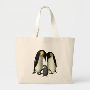 Sac de famille de pingouin