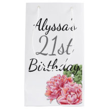 sac de faveur d'anniversaire