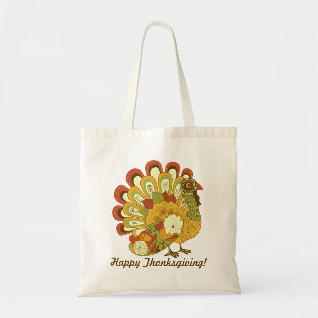 SAC DE FAVEUR DE BON THANKSGIVING FLORAL DE LA TUR (Devant)