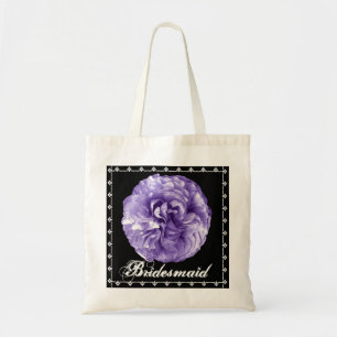 Sac de faveur de mariage de dentelle de rose de
