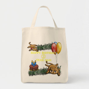 Sac de fête ultra mignon safari léopard de 3 ans