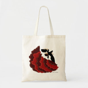 Sac de flamenco de l'atelier de la liane
