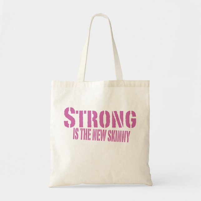 Sac de gym - Strong est la nouvelle maigre (Devant)