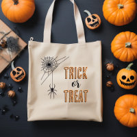 Sac de Halloween araignée pour la tournée des fria