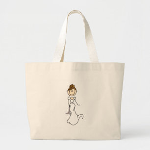 Sac de jeune mariée de brune