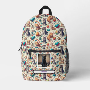 Sac de jour pour chat personnalisé Ajouter nom et 