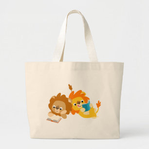 Sac de lecteurs de Lion Cartoon Cute