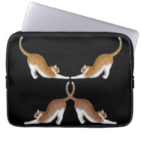 Sac de l'électronique de yoga de chat