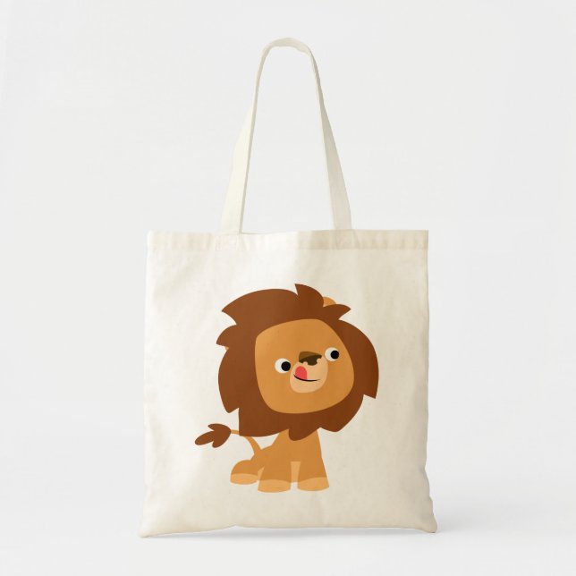 Sac de lion en caricature cuite (Devant)