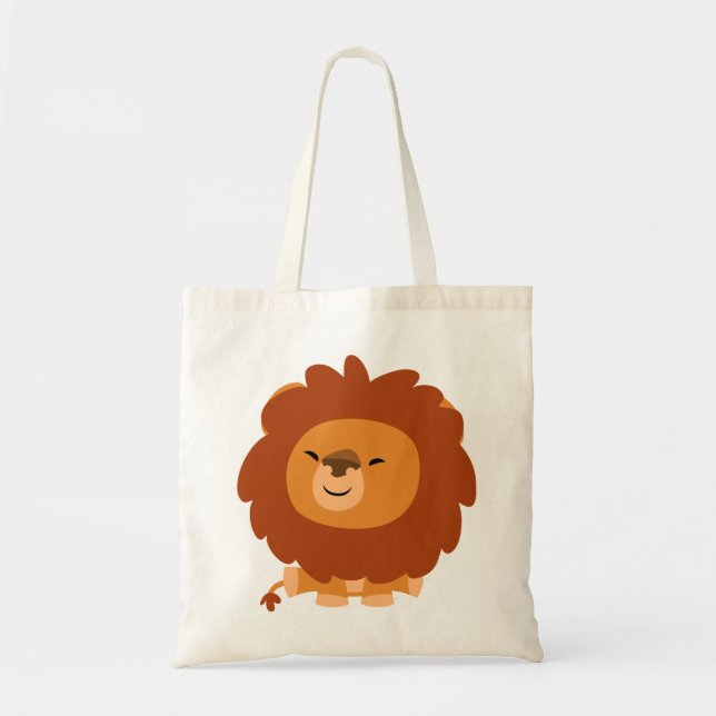 Sac de lion en caricature mignon (Devant)