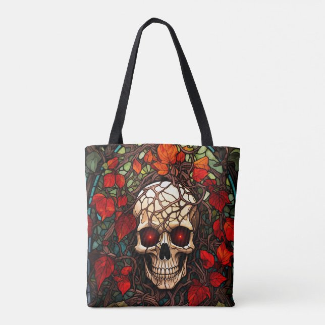 Sac de livre crâne Cadeau Anniversaire Ajouter un  (Dos)