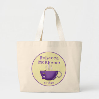Sac de logo de l'auteur du mystère Rebecca McKinno
