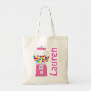 Sac de machine de Gumball personnalisé par rose