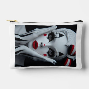 Sac de maquillage Arlequin monochrome - Gras & Élé