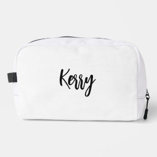 Sac de maquillage de femme de chambre Sac de cuir 
