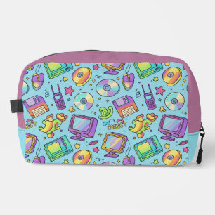 Sac de Maquillage Doodle Rétro Tech Y2K