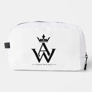Sac de Maquillage Élégant Monogramme AW - Couronne