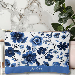 Sac de maquillage floral personnalisé