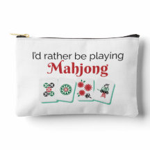 Sac de Maquillage Mahjong