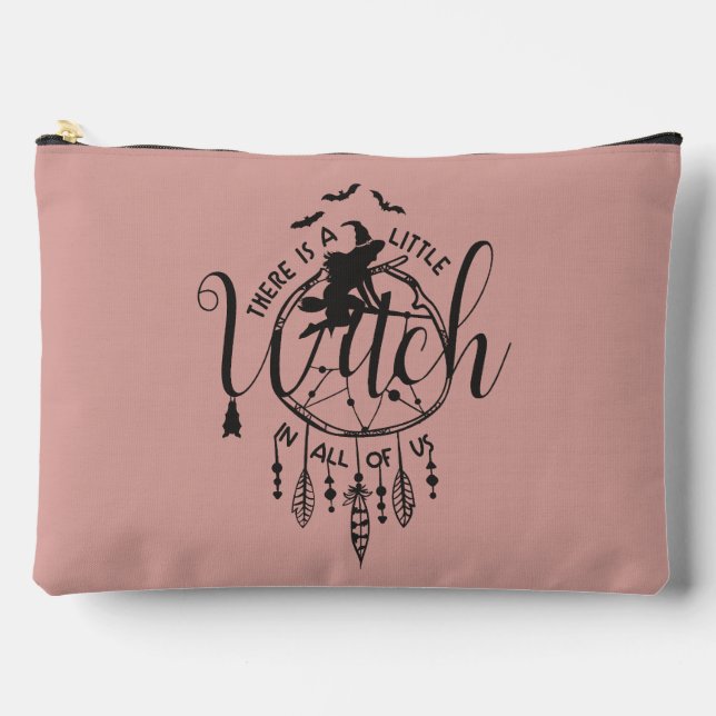 Sac de maquillage pour sorcière Boho - Petite sorc (Recto)