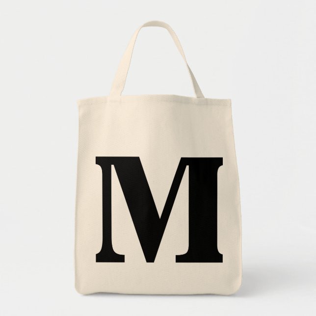 SAC DE MONOGRAMME DE "M" (Devant)