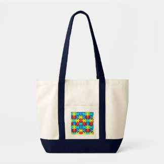 Sac de morceau de puzzle de sensibilisation sur