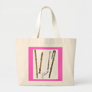 Sac de musique de cannelure et d'enregistreur