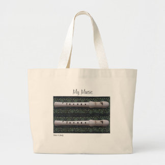 Sac de musique pour des enregistreurs - customisez