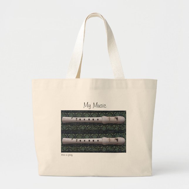 Sac de musique pour des enregistreurs - customisez (Devant)