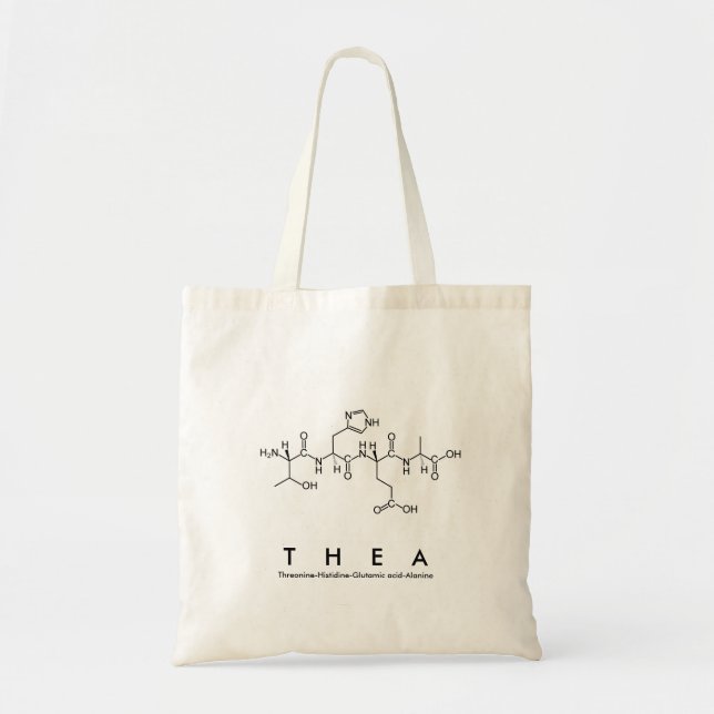 Sac de nom de peptide Thea (Devant)