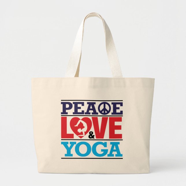 Sac de paix, d'amour et de yoga (Devant)