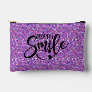 Sac de Parties scintillant chic "Toujours sourire"