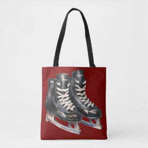 Sac de patinage de hockey personnalisé avec nom et