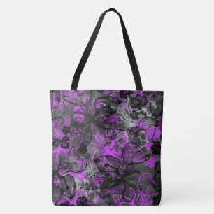 Sac de plage d'orchidée hawaïenne Wahaiian Lace