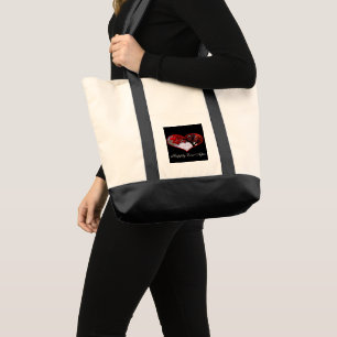 Sac de plage Fourre-tout Canvas de la mariée en lu