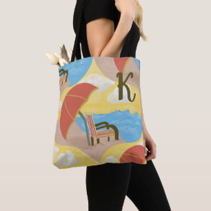 Sac de plage personnalisé Beach Chair Art pour l'é