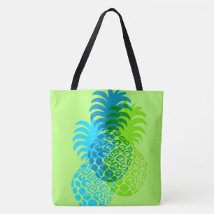 Sac de plage réversible Momona Pineappy Hawaiian
