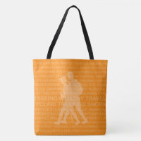 Sac de plage Tangerine Trekking sain