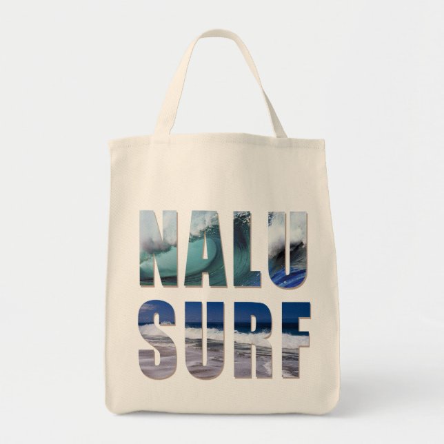 Sac de plage Tropical Waves de Nacu-Surf (Devant)