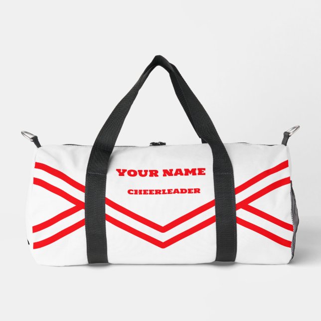 sac de pom-pom girl, personnalisation rouge et bla (Recto)