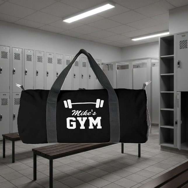 Sac de remise en forme personnalisé pour salle de  (Gym bag for fitness and training)