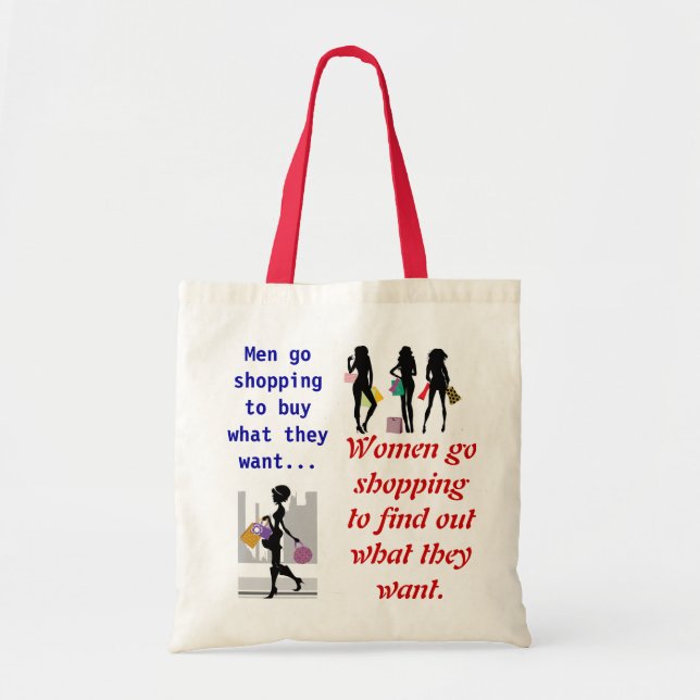 Sac de Shopaholic pour elle (Devant)