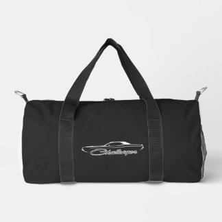 Sac De Sport 1970 Challenger silhouette fantôme noir