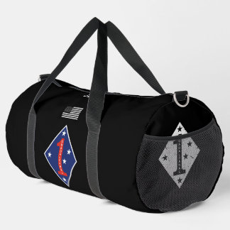 Sac De Sport 1st Marine Division Veteran Personalized