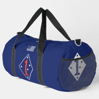 Sac De Sport 1st Marine Division Veteran Personalized