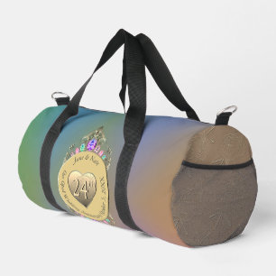 Sac De Sport 24e anniversaire du Mariage Opal
